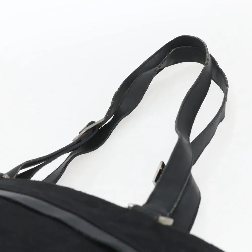 Salvatore Ferragamo Nylon Tote Bag Black